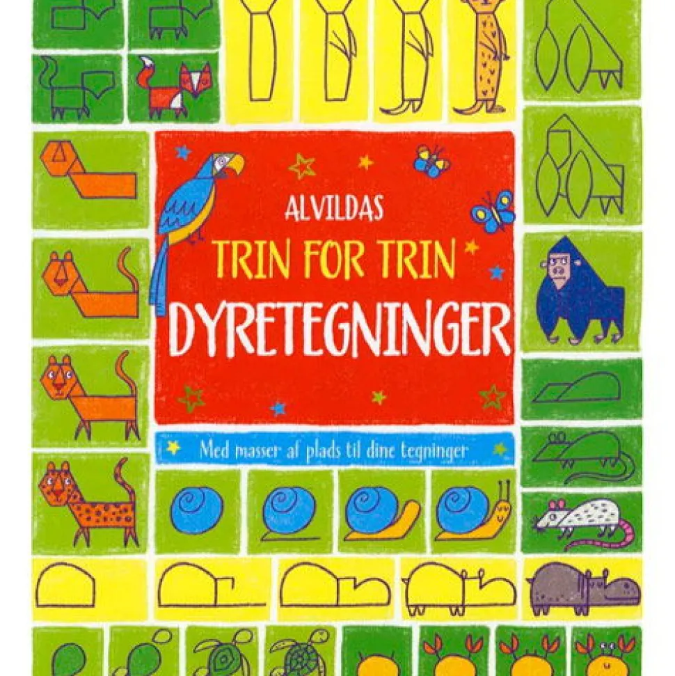 Alvildas Trin For Trin Dyretegninger