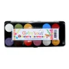 Ansigtsfarve - Palette M. 12 Farver