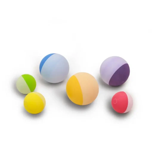 Bobles Boldsaet Rainbow, 6 Stk