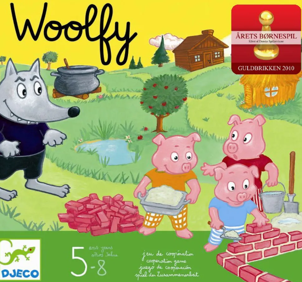 Børnespil - Woolfy Og De 3 Sma Grise