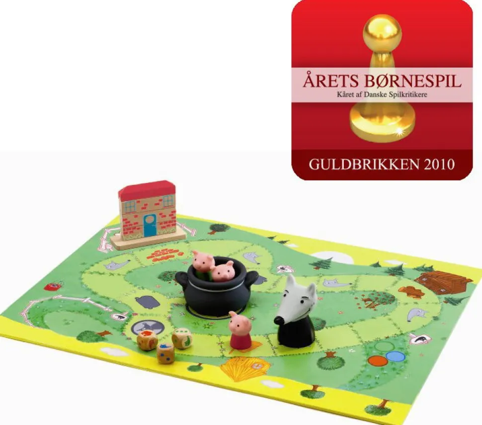 Børnespil - Woolfy Og De 3 Sma Grise