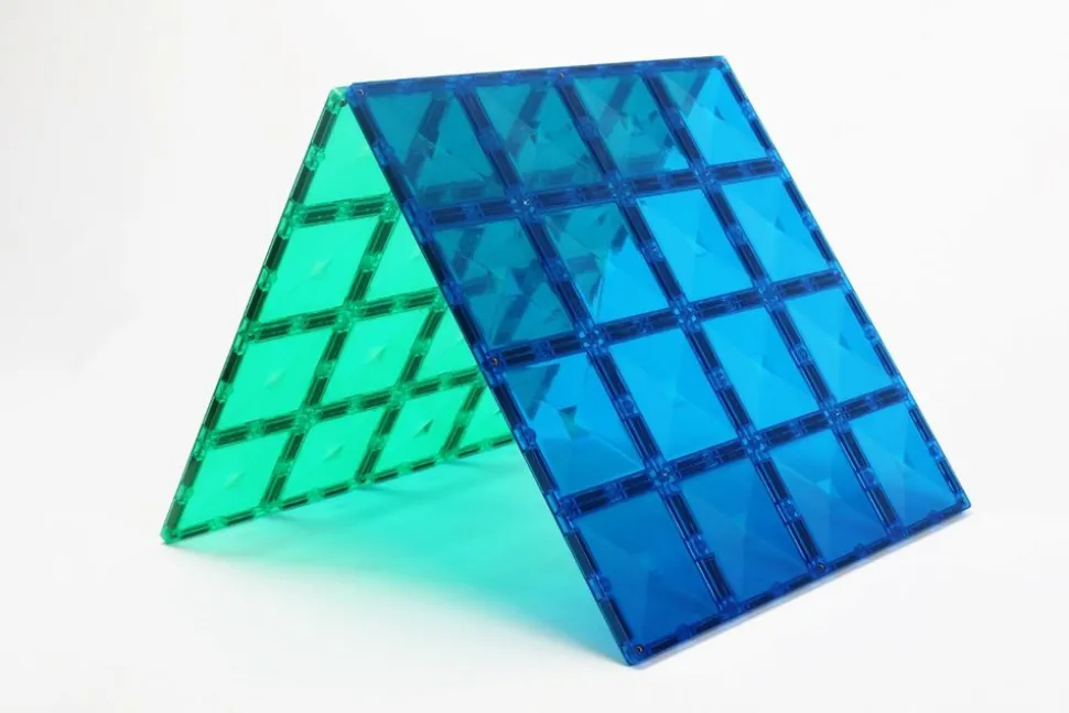 Connetix | Baseplates, Blue & Green, 2 Stk