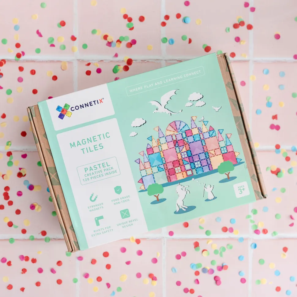 Connetix | Pastel Creative, 120 Stk