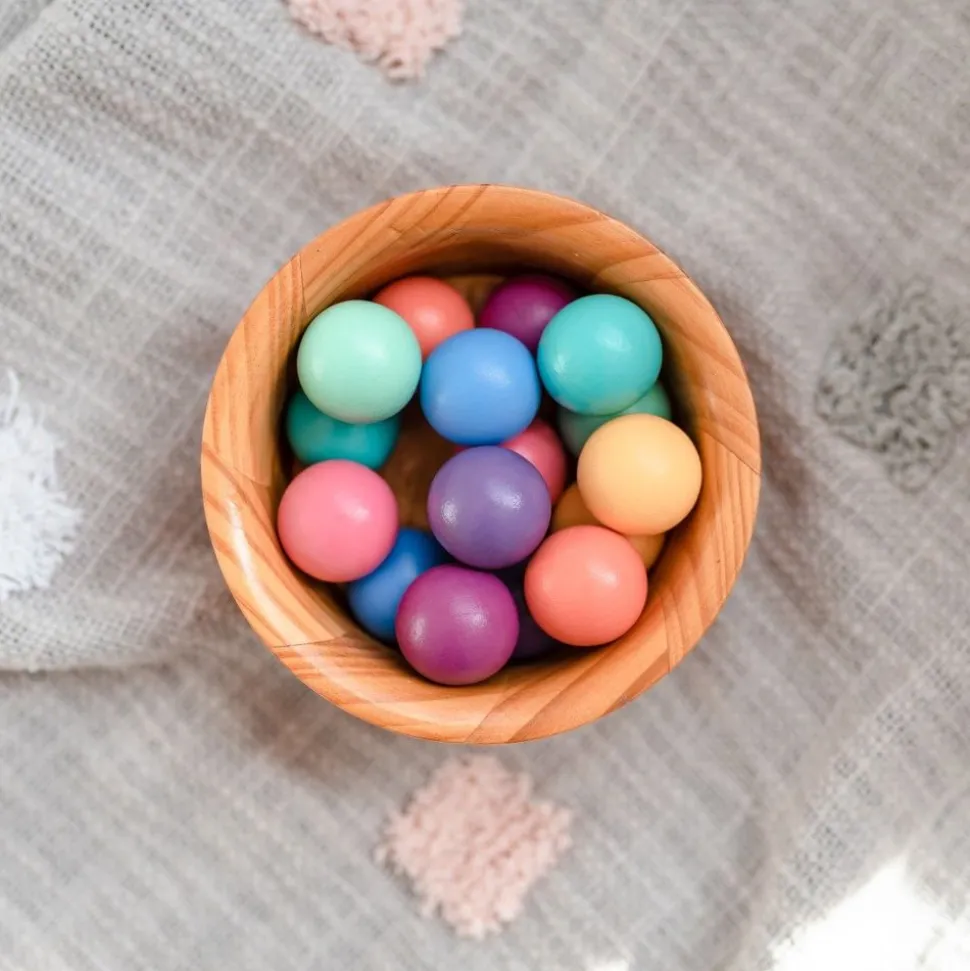 Connetix | Pastel Kugler Til Kuglebane, 16 Stk