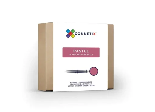 Connetix | Pastel Kugler Til Kuglebane, 16 Stk