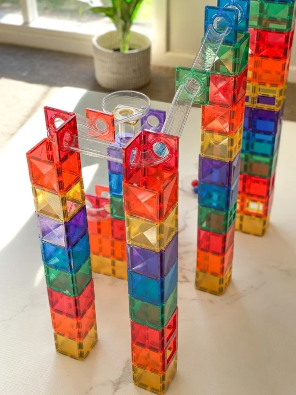 Connetix | Rainbow Kuglebane, 92 Stk
