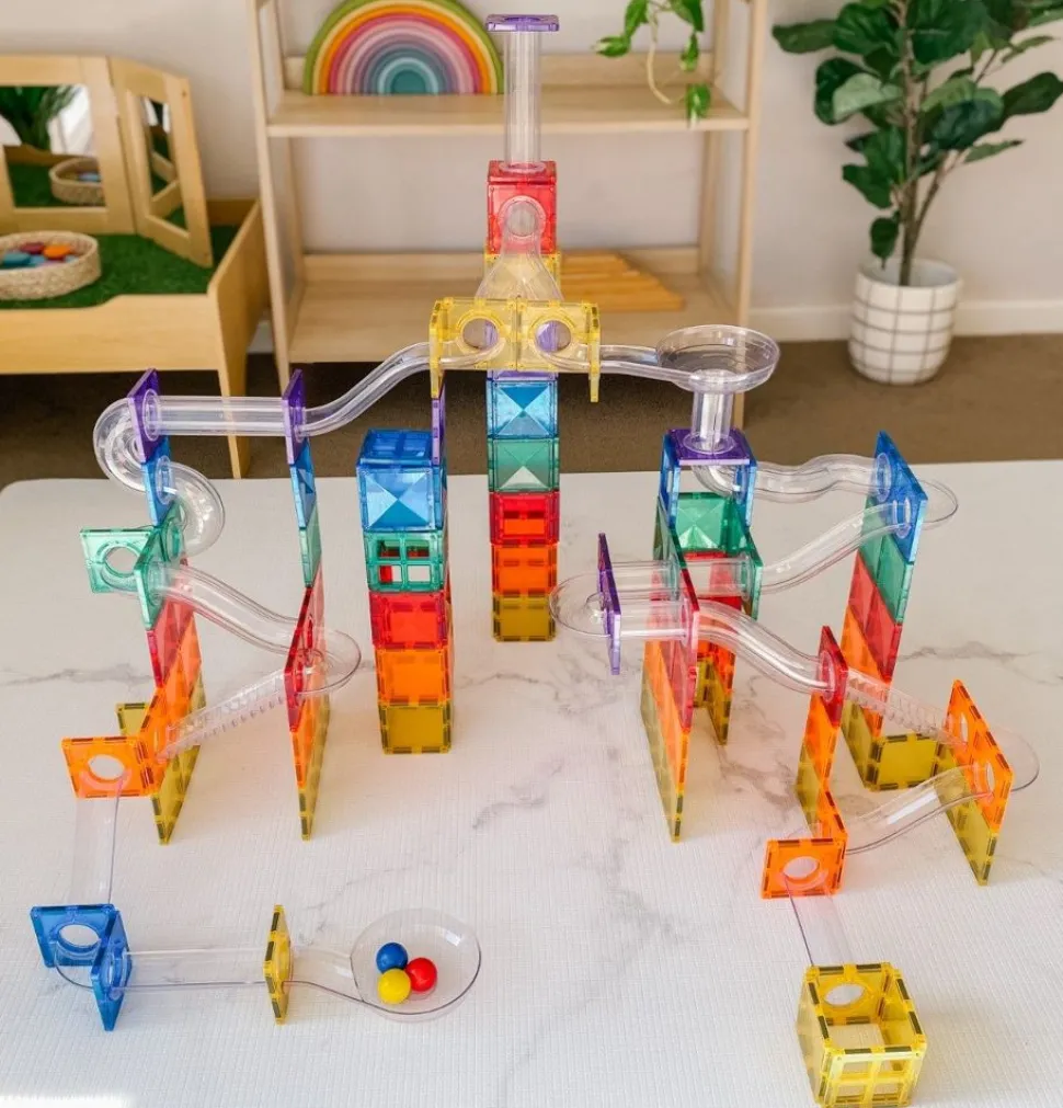 Connetix | Rainbow Kuglebane, 92 Stk