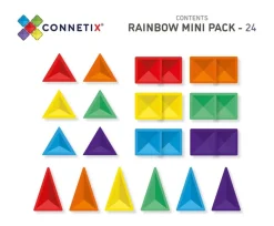 Connetix | Rainbow Mini, 24 Stk