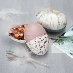 Dekorationsfolie M. Blomster - Guld + Lilla