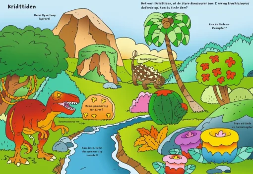 Den Store Flapbog: Dinosaurer