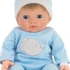 Dukke 1.255 Gram - Blond Dreng, 45 Cm.