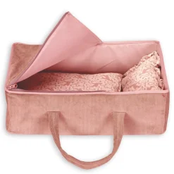 Dukkelift Inkl. Pude Og Dyne - Rosa, 40 Cm