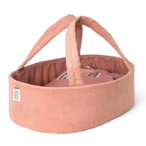 Dukkelift Inkl. Pude Og Dyne - Rosa, 35 Cm