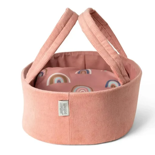 Dukkelift Inkl. Pude Og Dyne - Rosa, 35 Cm