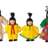 Dukker 12,5 Cm - B: 4 Familiemedlemmer
