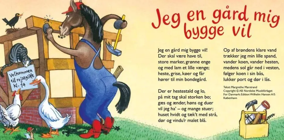 Elefantastiske Børnesange - Gaveaeske M. 4 Papboger