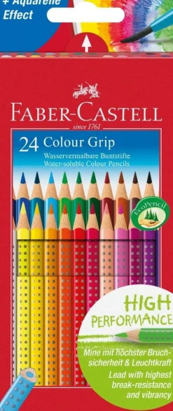 Farveblyanter Grip 24 Stk