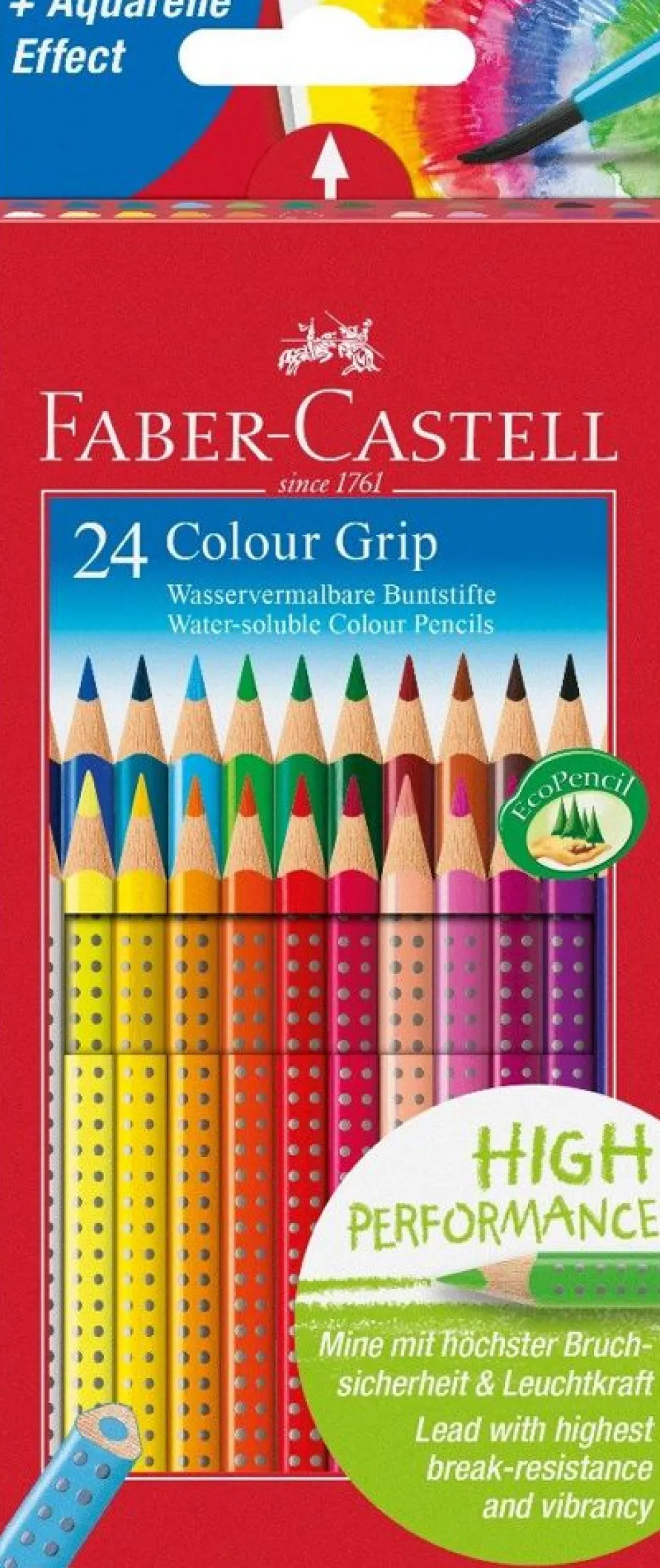 Farveblyanter Grip 24 Stk