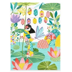 Farvelaegningsplakater - Japan, 3 Stk