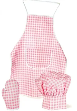 Forklaedesaet - Pink, 3 Dele