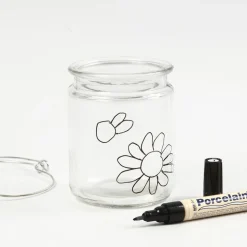 Glas- & Porcelaenstus - Kontur, Halvdaekkende