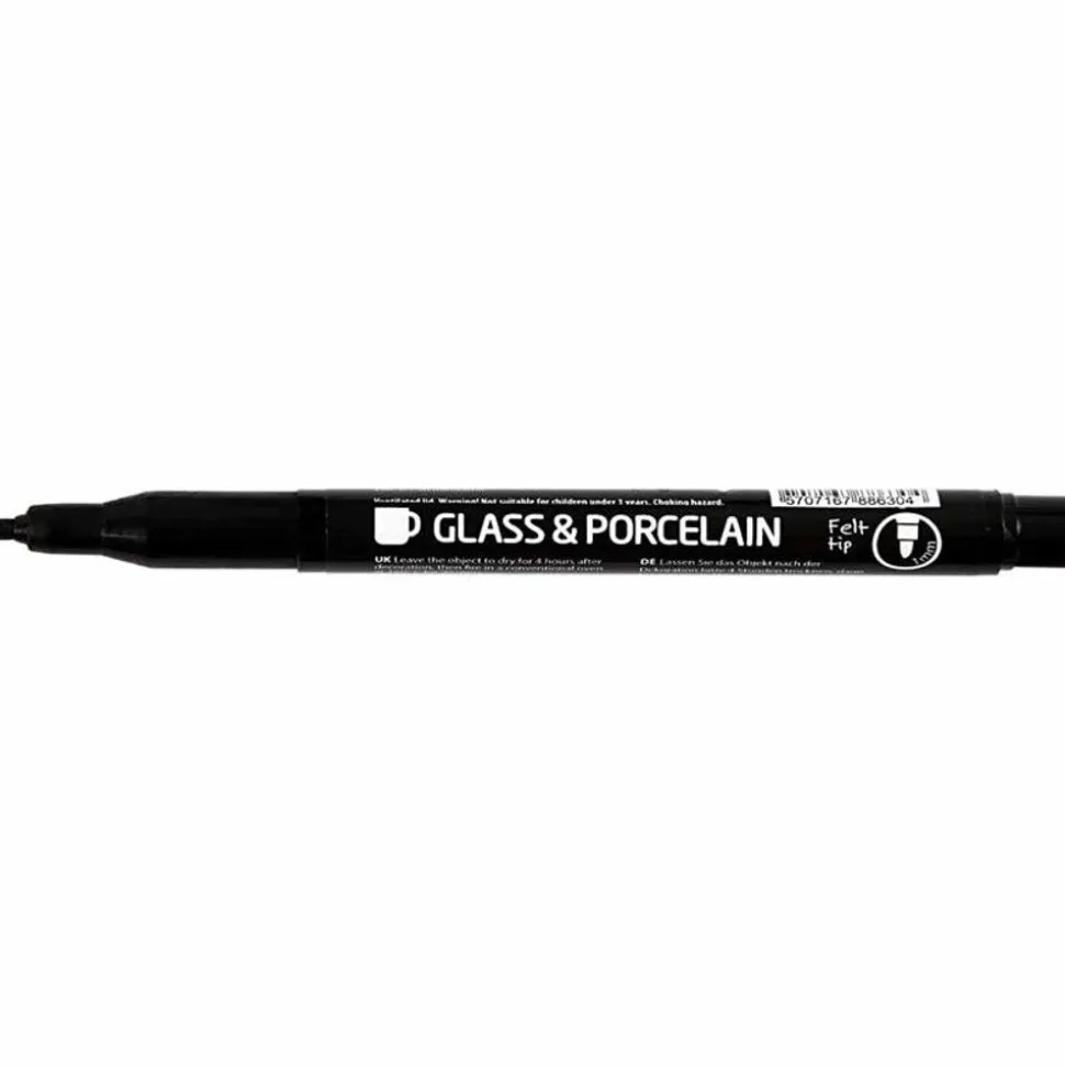 Glas- & Porcelaenstus - Kontur, Halvdaekkende