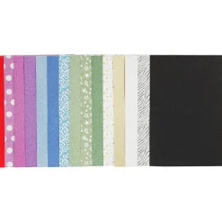 Glitterpapir A4, 30 Ark