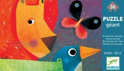 Gulvpuslespil Med 36 Brikker - Dyreparade