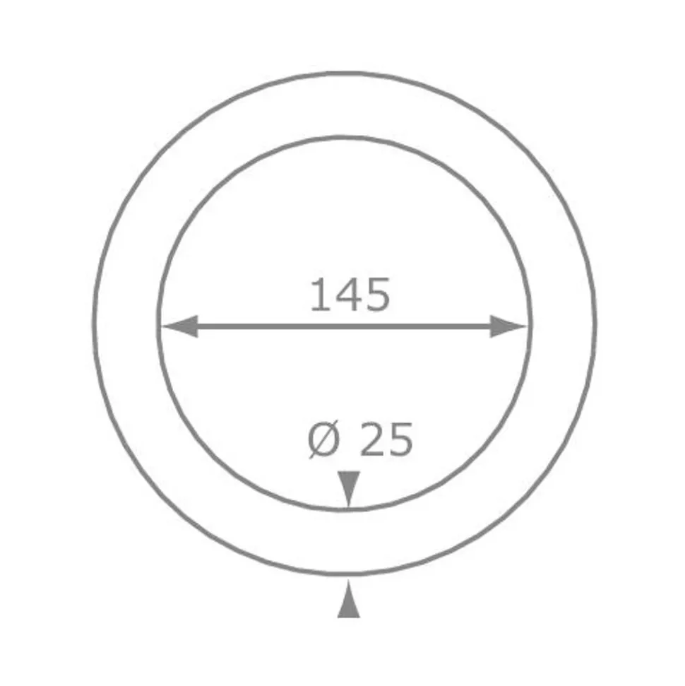 Gymnastikringe I Trae - Pp-Reb - O14,5 Cm