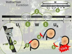 Gyngeophaeng Til Trae - Line 1200 Cm