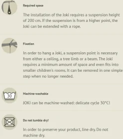 Haengekojehule Indoor & Outdoor Inkl. Ophaeng