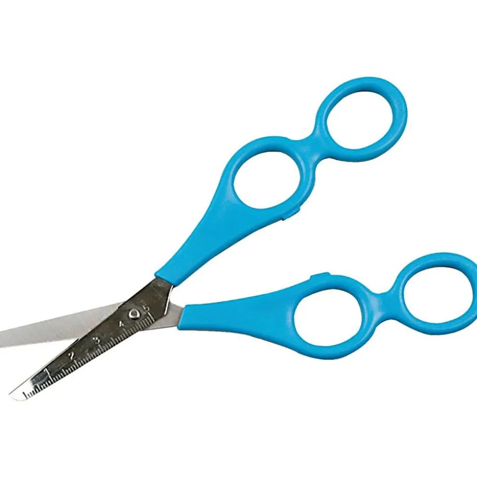 Hjaelpesaks - Hojre + Venstre, L: 17 Cm