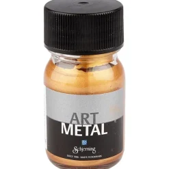 Hobbymaling Metallic 30 Ml - Guld, 1 Stk