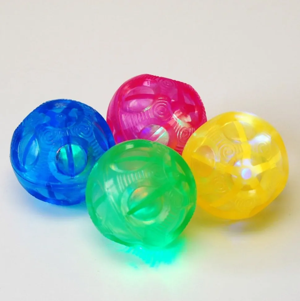 Hoppebolde M. Blinklys, 4 Stk