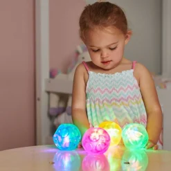 Hoppebolde M. Blinklys, 4 Stk