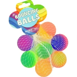 Hoppebolde O 2,7 Cm - Neon, 7 Stk