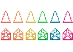 Huse, Figurer Og Traeer I Silikone, 18 Dele