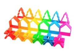 Huse, Figurer Og Traeer I Silikone, 18 Dele