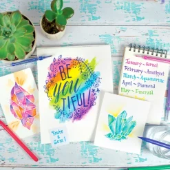 Kalligrafi Tusser - Duo, 12 Stk