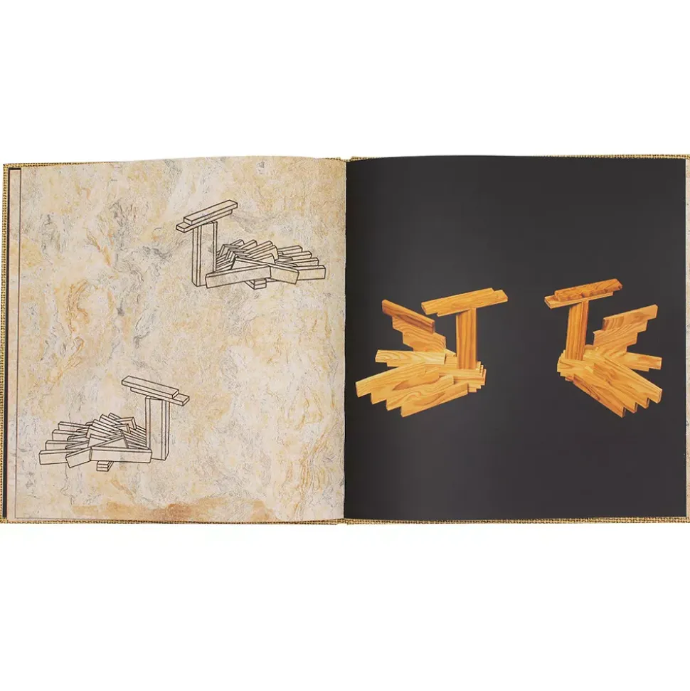 Kapla Inspirationsbog - Beige (Let)