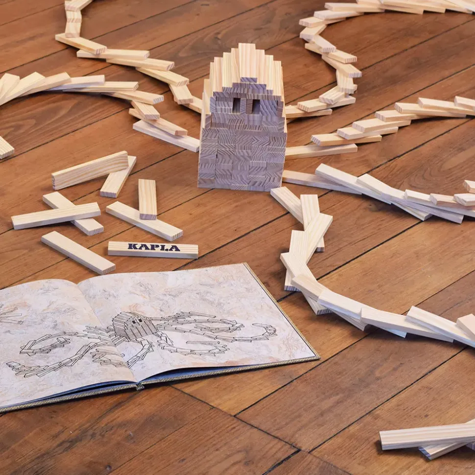 Kapla Inspirationsbog - Beige (Let)