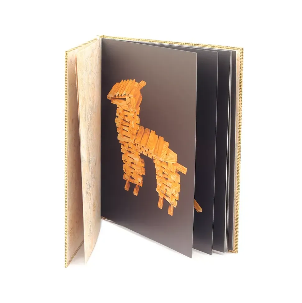 Kapla Inspirationsbog - Beige (Let)