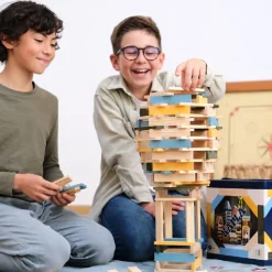 Kapla Klodser - Bla/Gul/Gron, 120 Stk