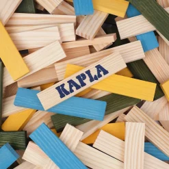 Kapla Klodser - Bla/Gul/Gron, 120 Stk