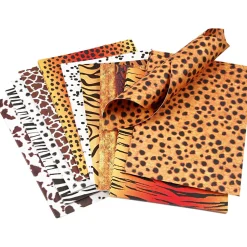 Karton A4 - Dyreprint, 10 Ass. Ark