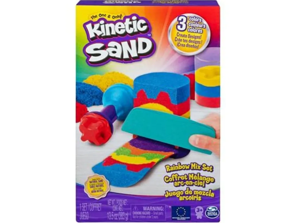 Kinetic Sand® - Regnbue Mix