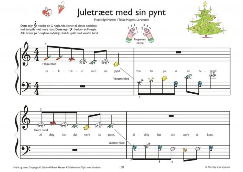 Klaverleg Til Jul Og Januar