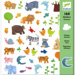 Klistermaerker - Alverdens Dyr, 160 Stk.