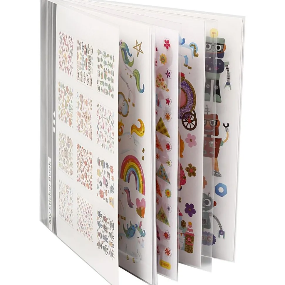 Klistermaerker - Diverse, 12 Ark