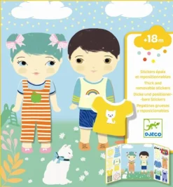 Klistermaerker (Fra 18 Mdr.) - Tag Toj Pa